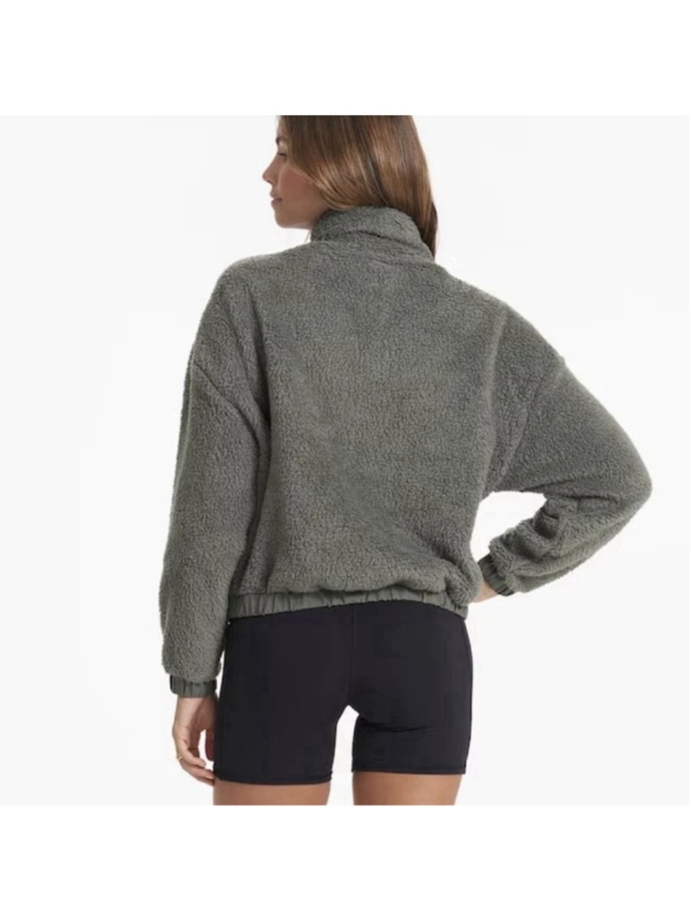 Vuori Cozy Sherpa Full Zip Jacket Hiking Outdoor Soft Women’s Size Small - Picture 2 of 10